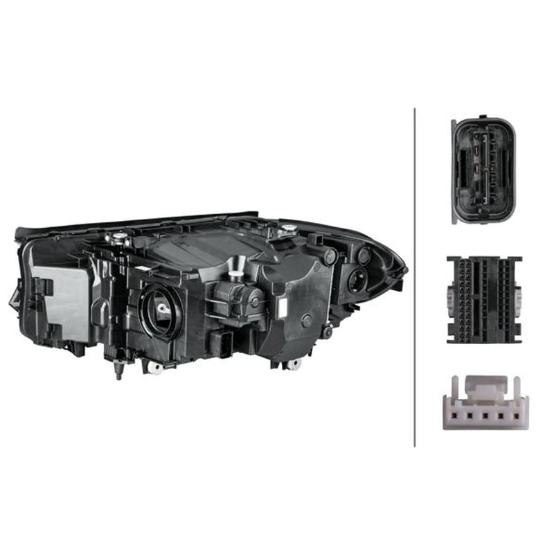 Hella Headlight Headlamp LED Right fits BMW 5 2016-2023