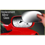 Summit Stick-On Aspheric Mirror Glass fits Volvo 740 940 RHS Summit - Bars 4 Cars