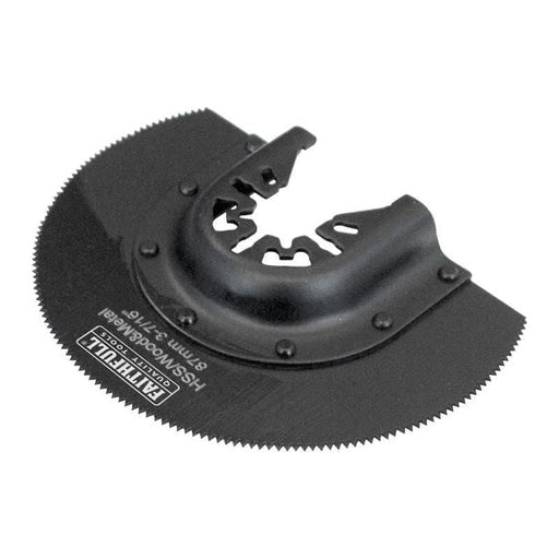 Faithfull Multi-Functional Tool CrV Radial Blade Wood Wavy Set 87mm Faithfull - Dynamic Drive