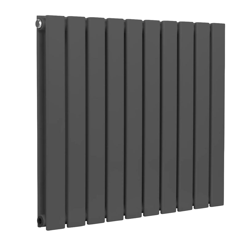 Baridi Horizontal Radiator DH340 600x700mm Anthracite
