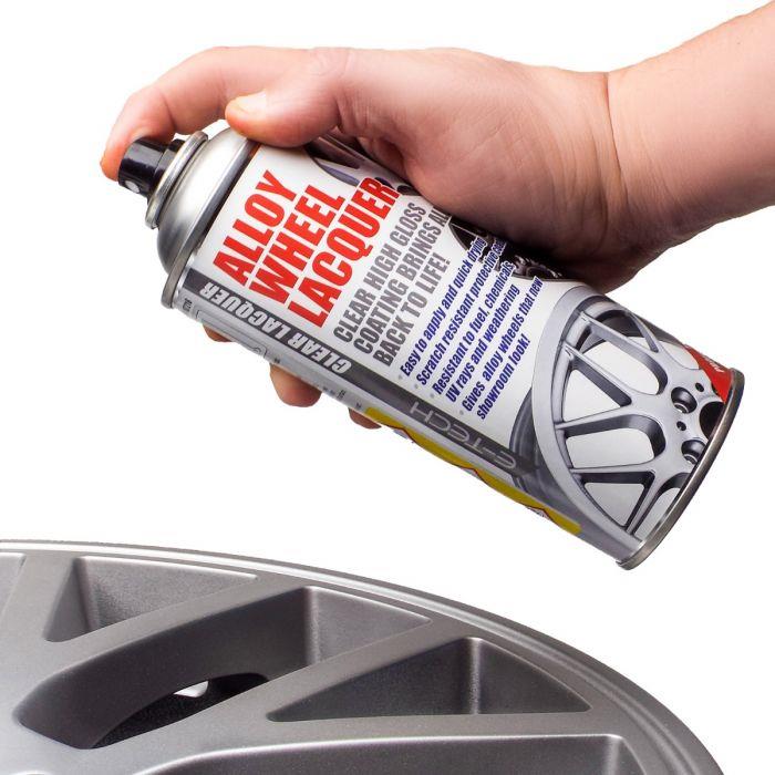 2X E-Tech Alloy Wheel Lacquer 400ml - Chip Resistant E-Tech - Dynamic Drive