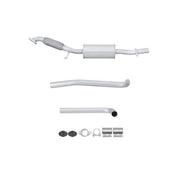 Hella Front Silencer Front fits Ford Fiesta V 2001-2008 1.6