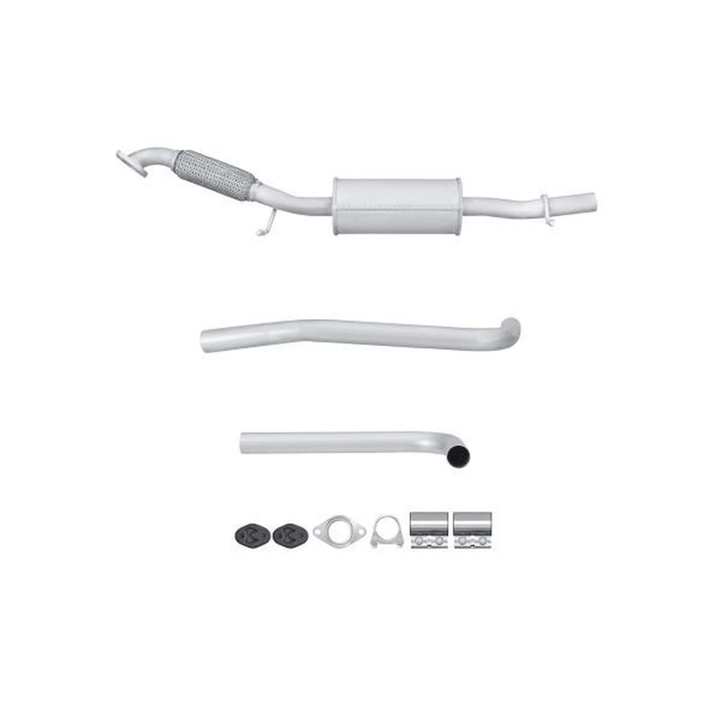 Hella Front Silencer Front fits Ford Fiesta V 2001-2008 1.6