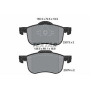 Textar Front Brake Pad Set 2307303