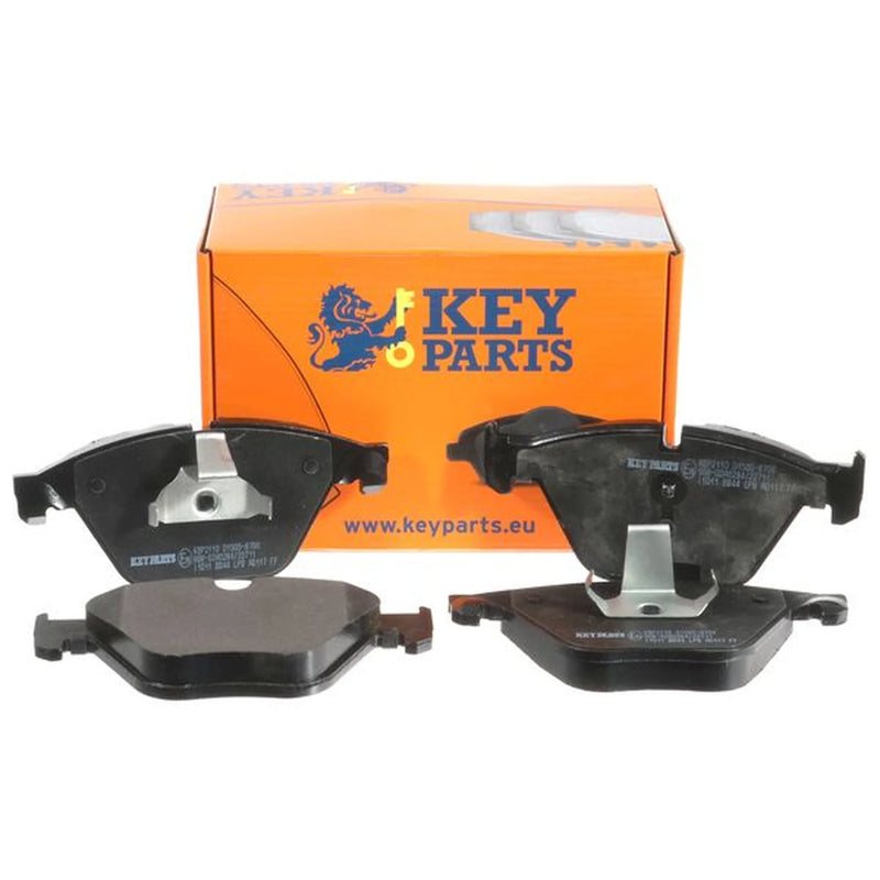 Key Parts 4 x Front Brake Pad Set fits BMW 3 2004-2013