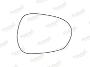 Summit Stick-On Standard Mirror Glass fits Alfa Romeo Guilia 15-20 RHS Summit - Bars 4 Cars