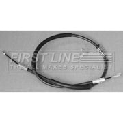 First Line Handbrake Cable Right Rear fits Ford Transit 2006-2014 2.2 2.3 2.4