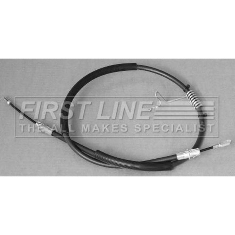 First Line Handbrake Cable Right Rear fits Ford Transit 2006-2014 2.2 2.3 2.4