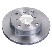 Febi 2 x Internally Vented Front Brake Discs 10867-x2