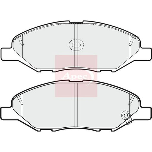 Apec Front Brake Pad Set PAD1760