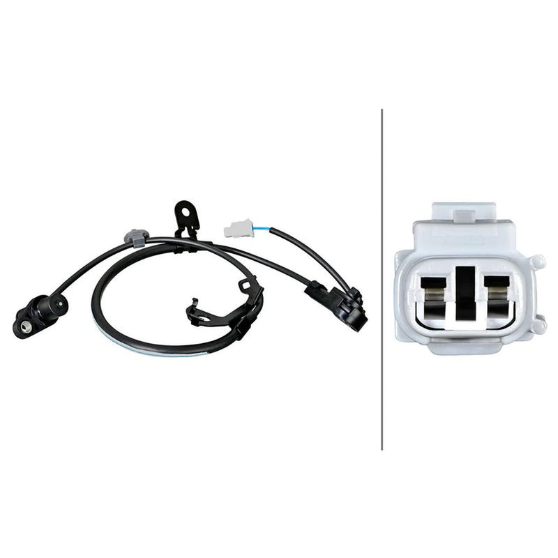 Hella ABS Wheel Speed Sensor Front fits Toyota Bb I 2000-2005 1.5