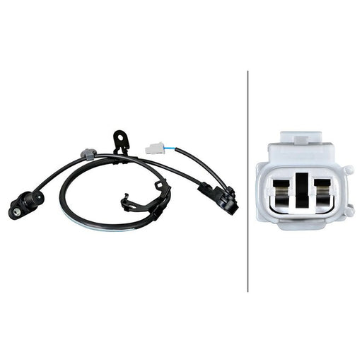 Hella ABS Wheel Speed Sensor Front fits Toyota Bb I 2000-2005 1.5