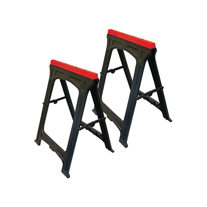 Faithfull Plastic Trestles Height 82cm x Length 57cm (Twin Pack) Faithfull - Dynamic Drive