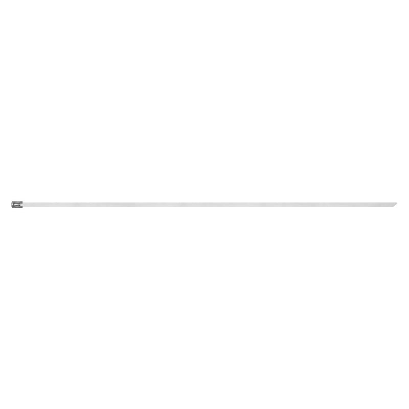 Sealey Stainless Steel Cable Tie 400mm x 4.6mm - Pack of 100 CTSS400 Sealey - Dynamic Drive