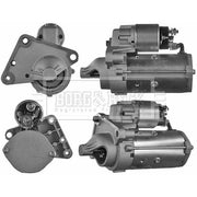 Borg & Beck Starter Motor 12V 1.5kW 11 Teeth BST2080