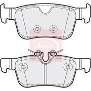 Apec Rear Brake Pad Set fits Volvo S60 III 2019-2023