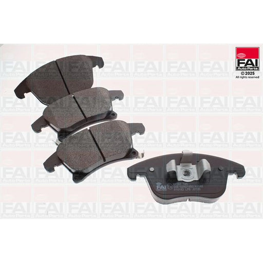 FAI Front Brake Pad Set fits Ford Galaxy III 2015-2018 1.5 2.0