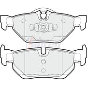 Fahren Front & Rear Pads fits BMW 1 2006-2013