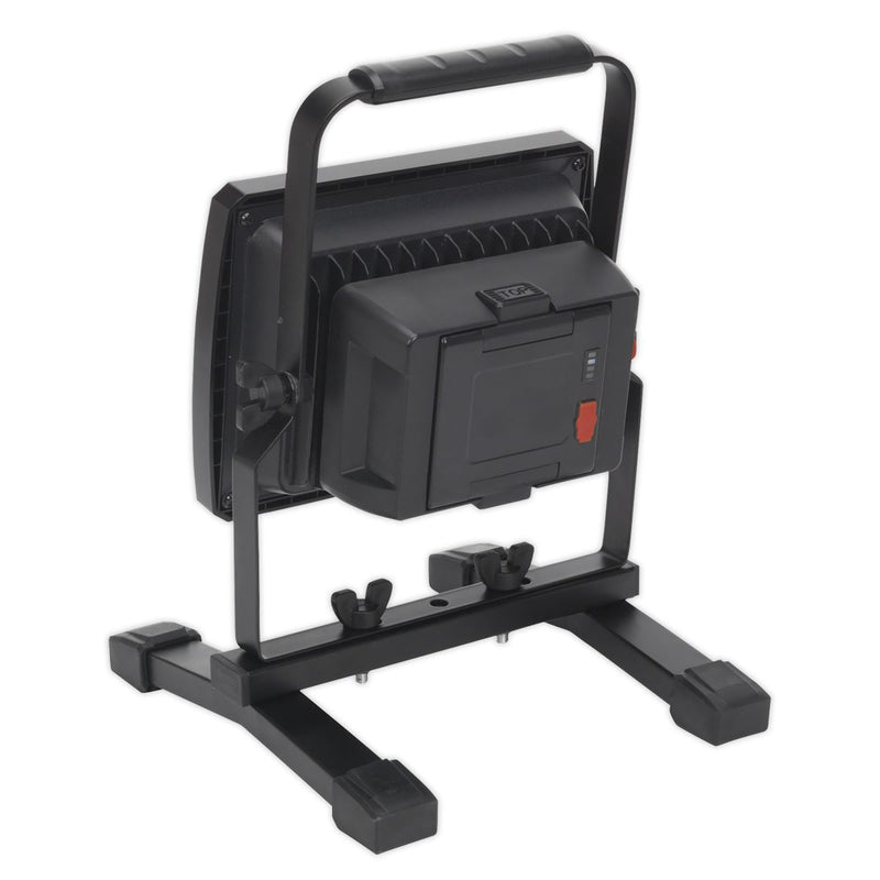 Sealey Rechargeable Portable Floodlight 20W SMD LED Sealey - Dynamic Drive