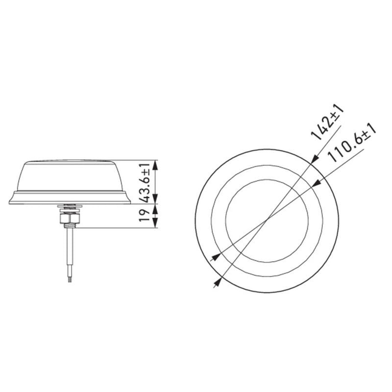 Hella Strobe-Type Beacon High