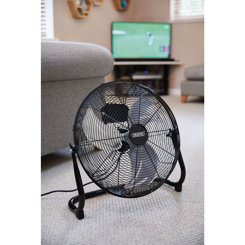 Draper 230V Floor Fan, 16"/400mm, 100W 70432 Draper - Dynamic Drive