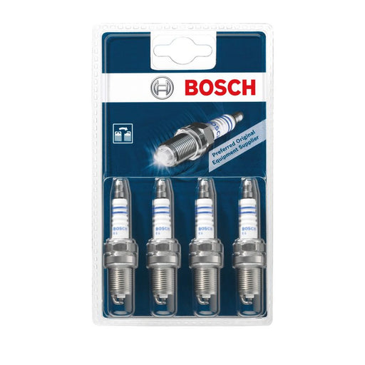 Bosch Ignition Service Kit (4 Spark Plugs + Ignition Coil) fits Toyota Rav 4 III