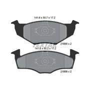 Textar Front Brake Pad Set 2186602