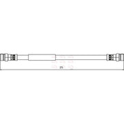 Apec Brake Hydraulic Hose Line Rear fits Audi Tt 2006-2014 1.8 2.0 2.5 3.2
