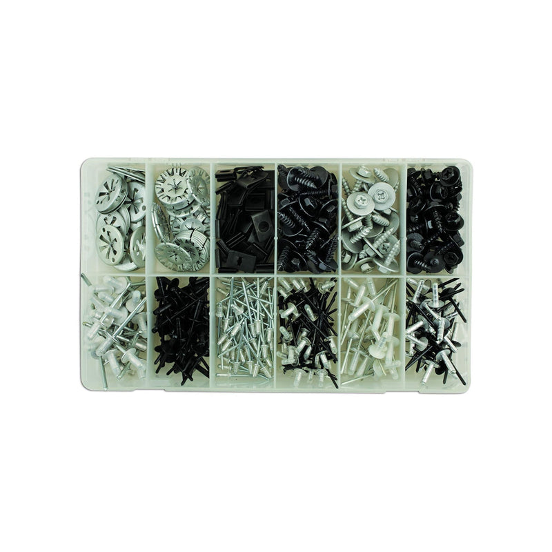 Connect Assorted Bodyshop Metal Fasteners 400pc 36040 Laser - Dynamic Drive