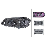 Hella Headlight Headlamp LED Right fits VW Golf VII 2013-2020 2.0