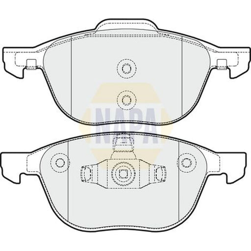 NAPA Front Brake Pad Set NBP1757