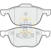 NAPA Front Brake Vented Discs & Pads fits Volvo C30 2006-2012 1.6 1.8 2.0 2.4