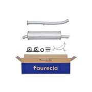 Hella End Silencer Rear fits BMW 3 1991-1993