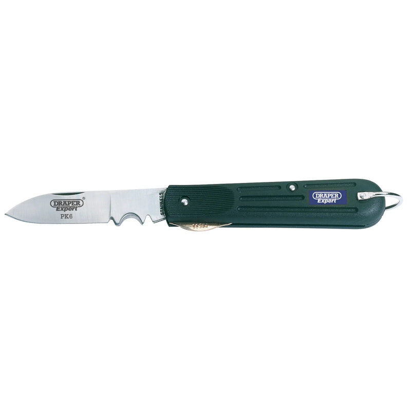 Draper Expert Wire Stripping Electricians Pocket Knife - PK6 - image 1