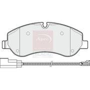Apec Front Brake Pad Set PAD1930B