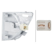 Hella Direction Indicator Light Right Front fits Mercedes-Benz Sprinter 2-T