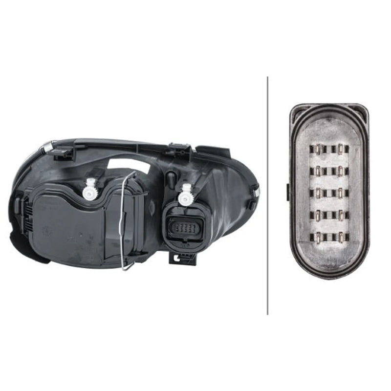 Hella Headlight Headlamp PY21W Left fits VW Golf 1997-2007