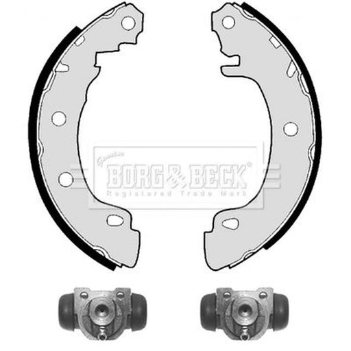 Borg & Beck Brake Shoe Set Axle Kit BBS1036K