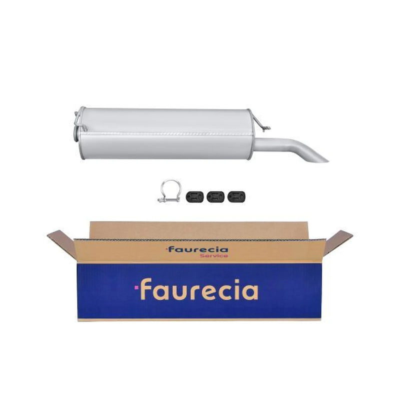 Hella End Silencer Rear fits Citroën Xantia 1995-2003 2.0