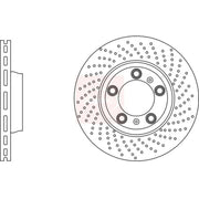 Apec 2 x Vented Rear Brake Discs DSK3909
