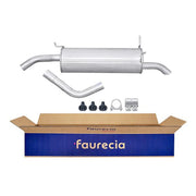Hella End Silencer Rear fits Renault Megane I 1996-2003 1.4 1.6 1.9