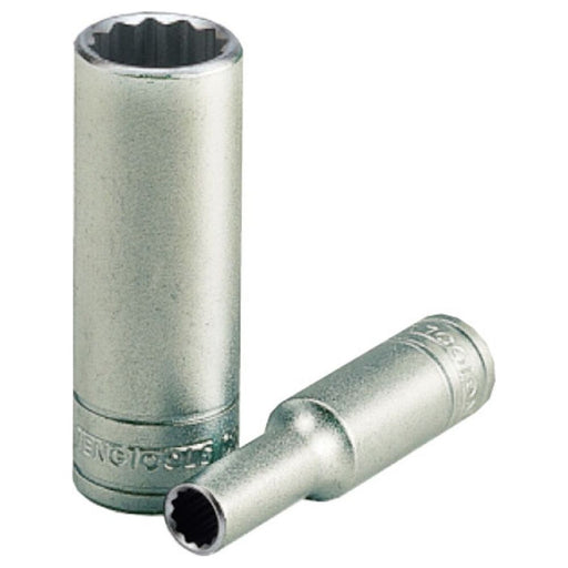 Teng Tools 1/4" Deep Socket 12 pt Metric 13mm Teng Tools - Dynamic Drive
