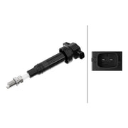 Hella Ignition Service Kit (1 Spark Plugs + Ignition Coi fits Hyundai Elantra IV