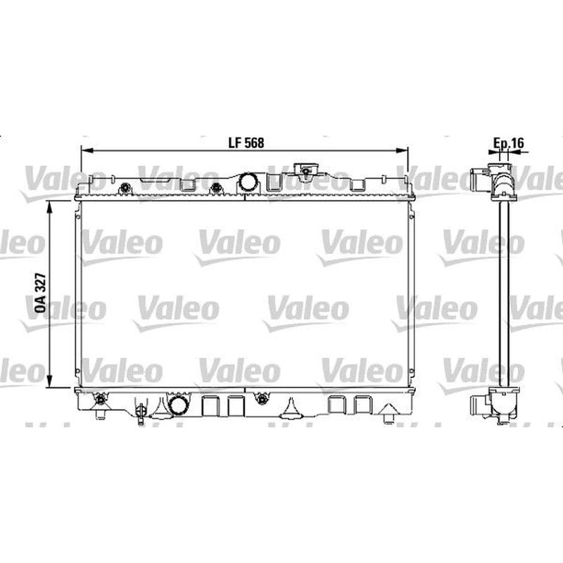 Valeo Engine Radiator 731119