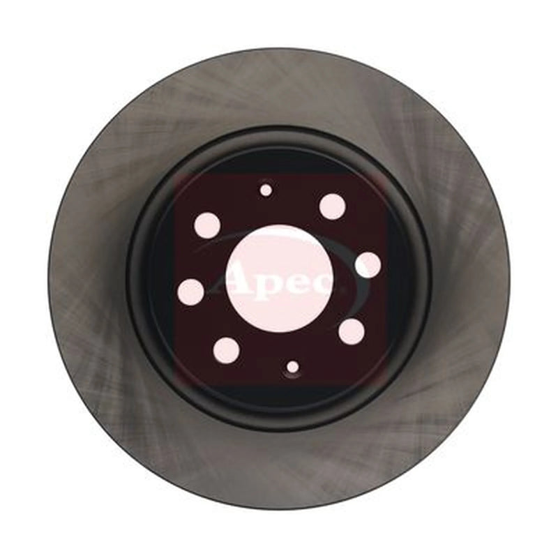 Apec 2 x Solid Rear Brake Discs DSK2395-x2