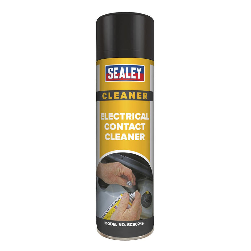Sealey Electrical Contact Cleaner 500ml Pack of 6 SCS021 Sealey - Dynamic Drive