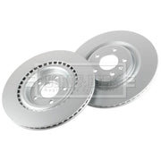 Borg & Beck Front & Rear Brake Discs & Pads fits Audi A8 D5 2018-2019