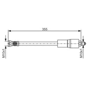 Bosch Brake Hydraulic Hose Line Front fits BMW 7 1994-2001