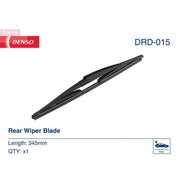 Denso Rear Wiper Blades fits Opel Zafira Tourer C 2011-2019 1.4 1.6 1.8 2.0