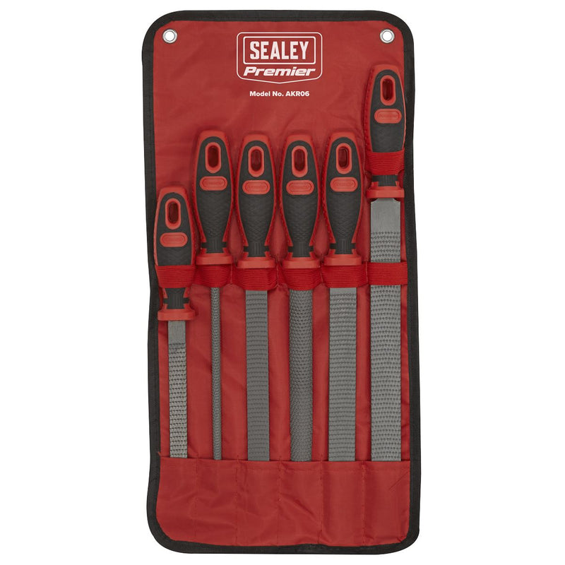 Sealey Premier Premier Rasp File Set 6pc AKR06 Sealey Premier - Dynamic Drive